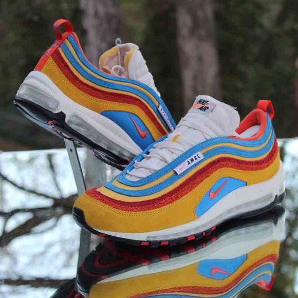 Nike Air Max 97 SE AMRC Running Club Men’s Size 10 - Picture 2 of 8